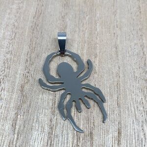 Silver Spider Pendant